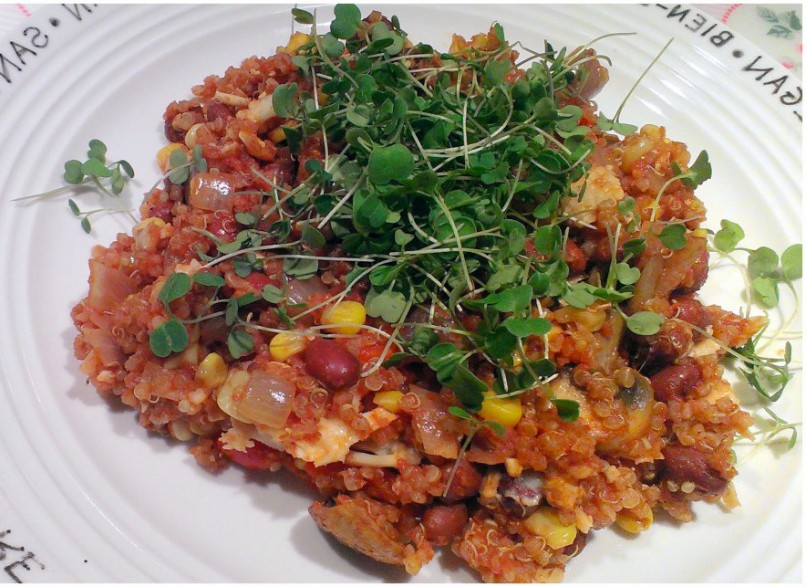 Réaliser simplement un gratin de quinoa végétarien
